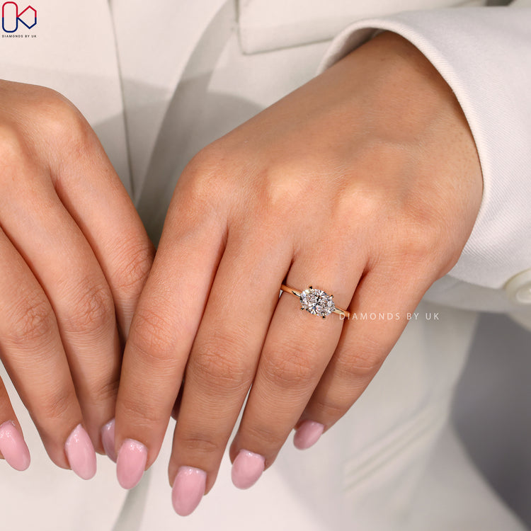Diamondsbyuk engagement ring for a perfect proposal.