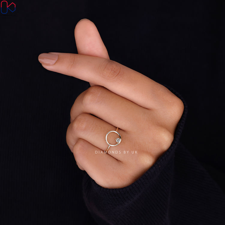 Engagement Ring UK designed to symbolise love.