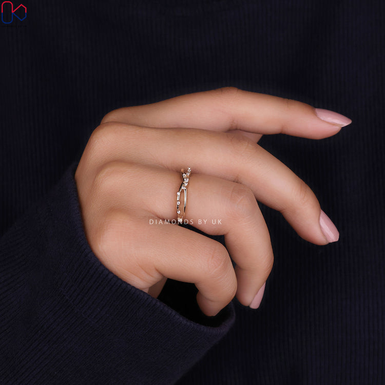 Buy diamond band for a perfect fit.
