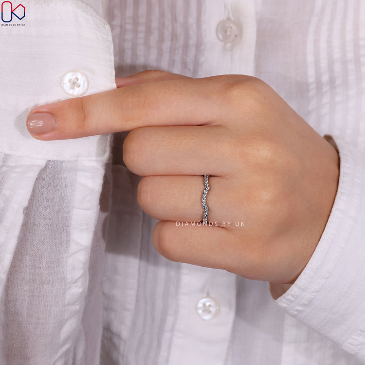 Exquisite handmade band crafted by skilled artisans for a unique touch.