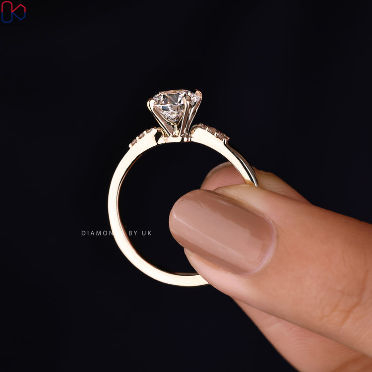 Diamondsbyuk Engagement Ring designed for lasting elegance.