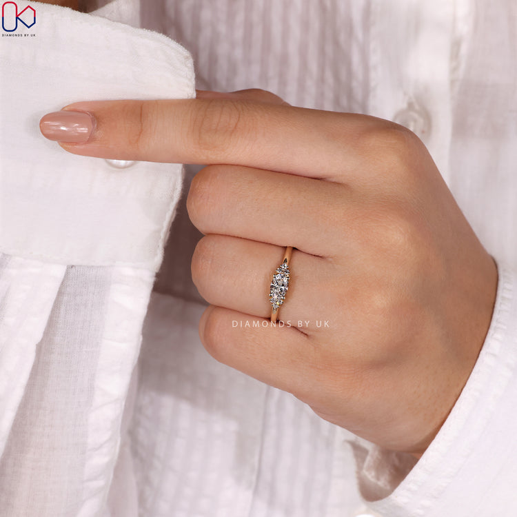 Lab Grown Diamond ring with IGI certified quality.

