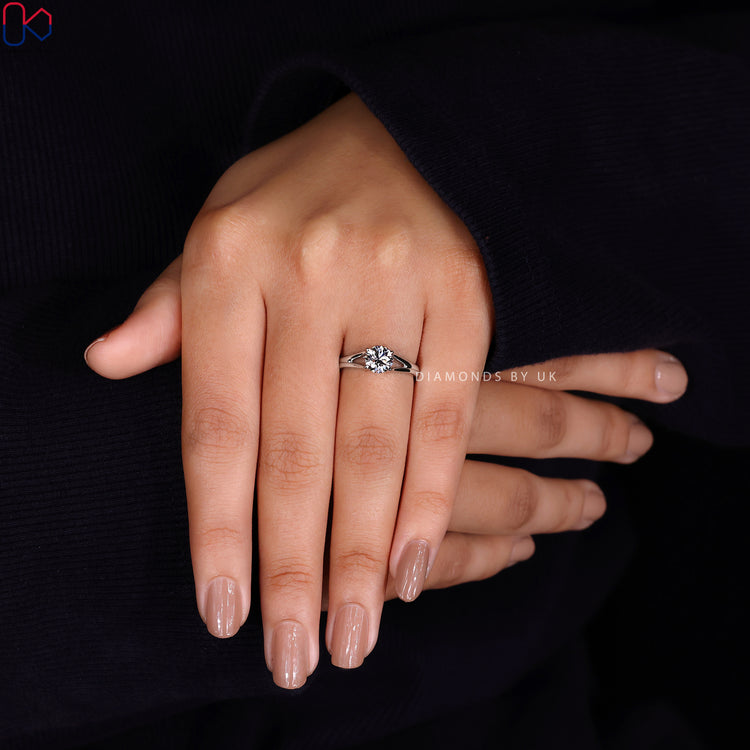 Diamondsbyuk Engagement Ring designed for lasting beauty.