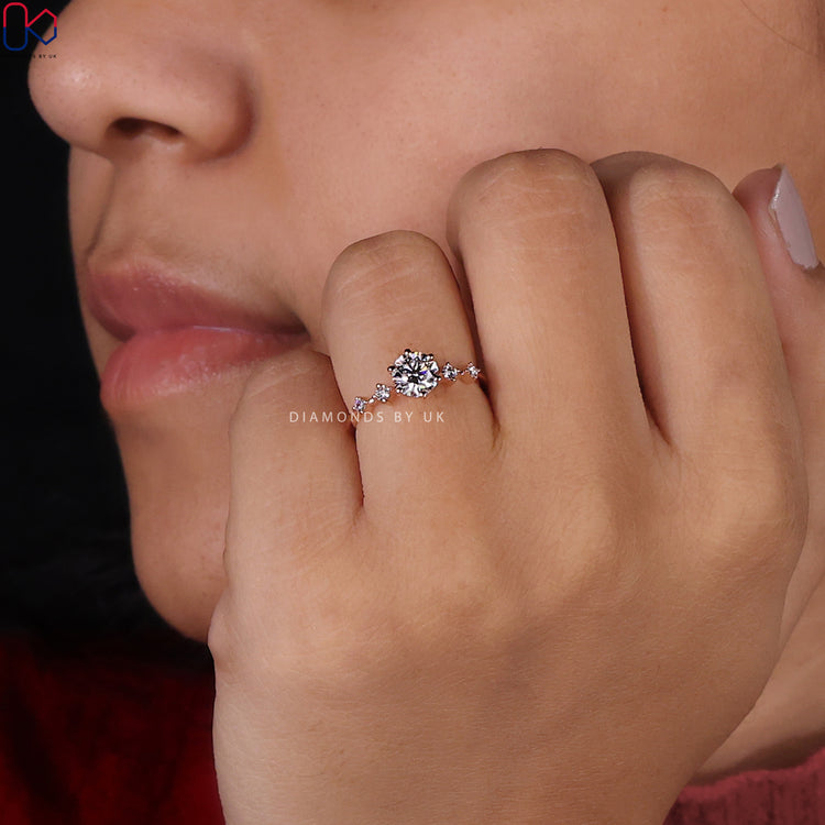 Buy engagement ring with a stunning 6 prong setting.
