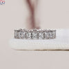 A timeless eternity diamond wedding band with exquisite craftsmanship.