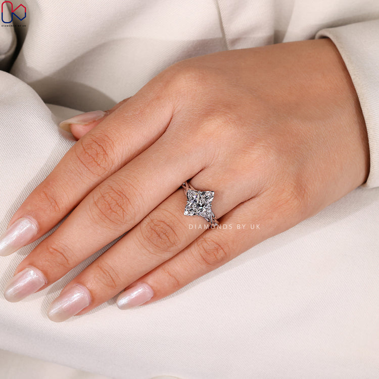 Handmade marquise ring by Diamondsbyuk.