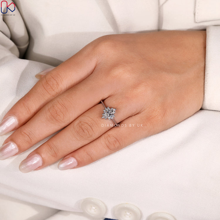 Handmade marquise ring by Diamondsbyuk.