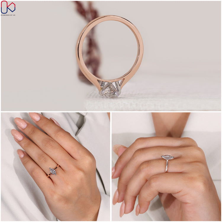 Customise your engagement ring for a unique, personal touch.
