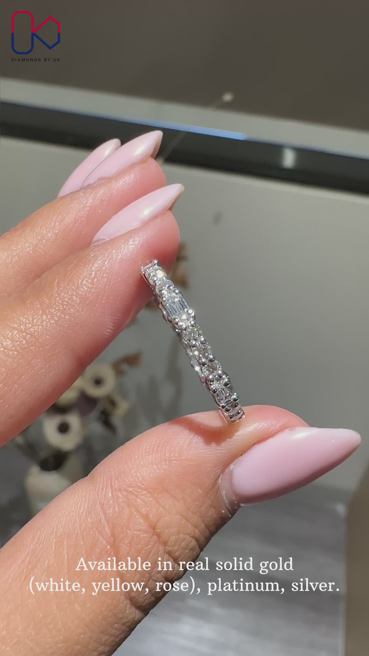 Stunning diamond eternity band crafted for brilliance and lasting beauty.
