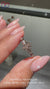 Five stone diamond ring in a classic 6 prong setting.

