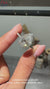 Handmade IGI Certified pear diamond ring.