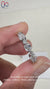 Round diamond wedding band featuring exquisite craftsmanship and sparkle.
