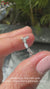 Lab grown marquise and round diamond chevron band.
