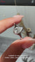 Handmade IGI Certified pear cut diamond ring.