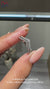 Handmade round cut diamond band for easy stacking.
