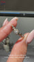 Claddagh engagement ring made with a lab grown round diamond in a prong setting.