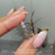 IGI certified lab grown diamond ring with bridge accents.
