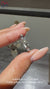 Round diamond engagement ring crafted in a 6 prong setting with filigree design.