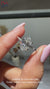 Handmade IGI Certified oval cut diamond ring.