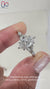 Handmade marquise cut diamond engagement ring.
