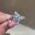 Diamondsbyuk marquise ring with nature inspired style.
