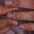 Round Cut Diamond Wedding Band in Half Eternity Style