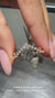 Handmade IGI Certified round cut diamond ring.