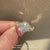 Lab grown Portuguese cut diamond ring handmade

