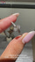 Handmade IGI Certified oval cut diamond ring.
