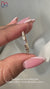 Half eternity diamond band with a bar setting.
