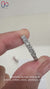 Stunning art deco diamond wedding band crafted for a vintage-inspired style.
