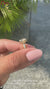 Toi et moi engagement ring with balanced and artistic design.
