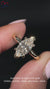 Handmade marquise cut solitaire ring design.