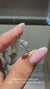 Pear diamond ring with secure claw prong setting.