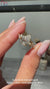 IGI certified lab grown pear diamond ring handmade.