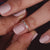 Lab grown baguette cut wedding band handmade.
