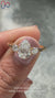 3 stone diamond ring featuring precision-cut diamonds and balanced proportions.
