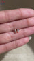 Lab grown baguette cut diamond stud earrings.
