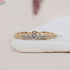 5 Stone Wedding Band - Round Diamonds