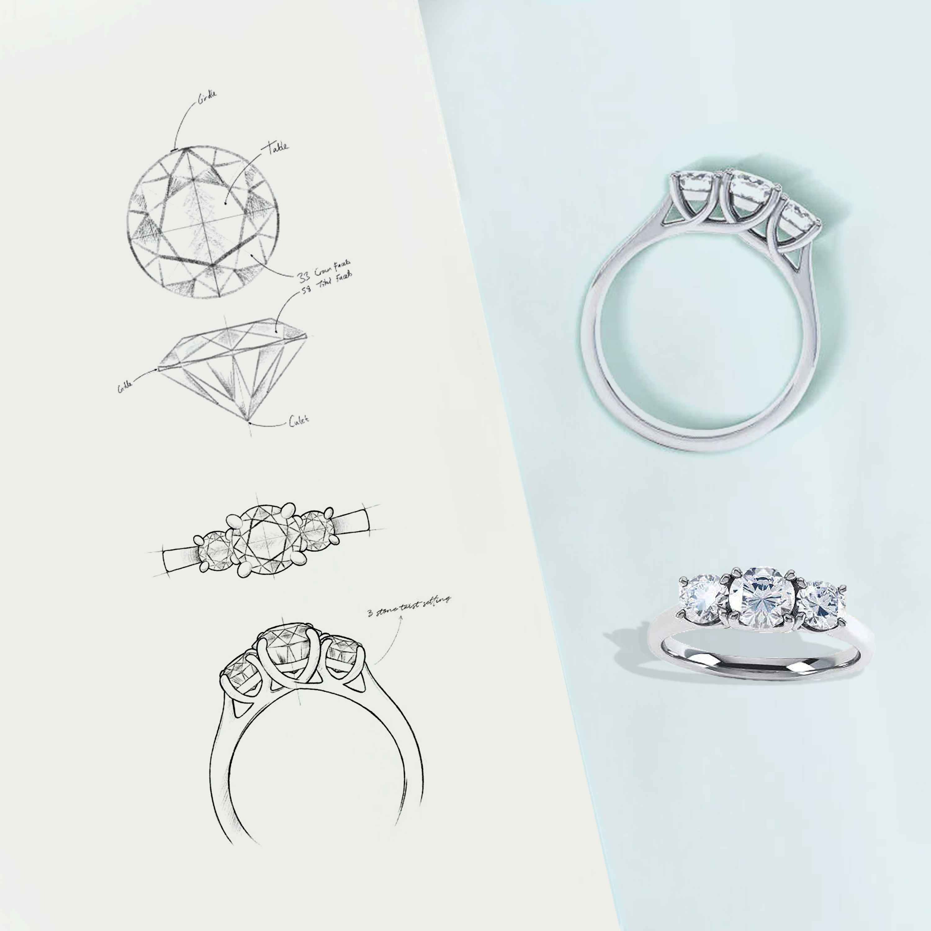Custom Engagement Rings