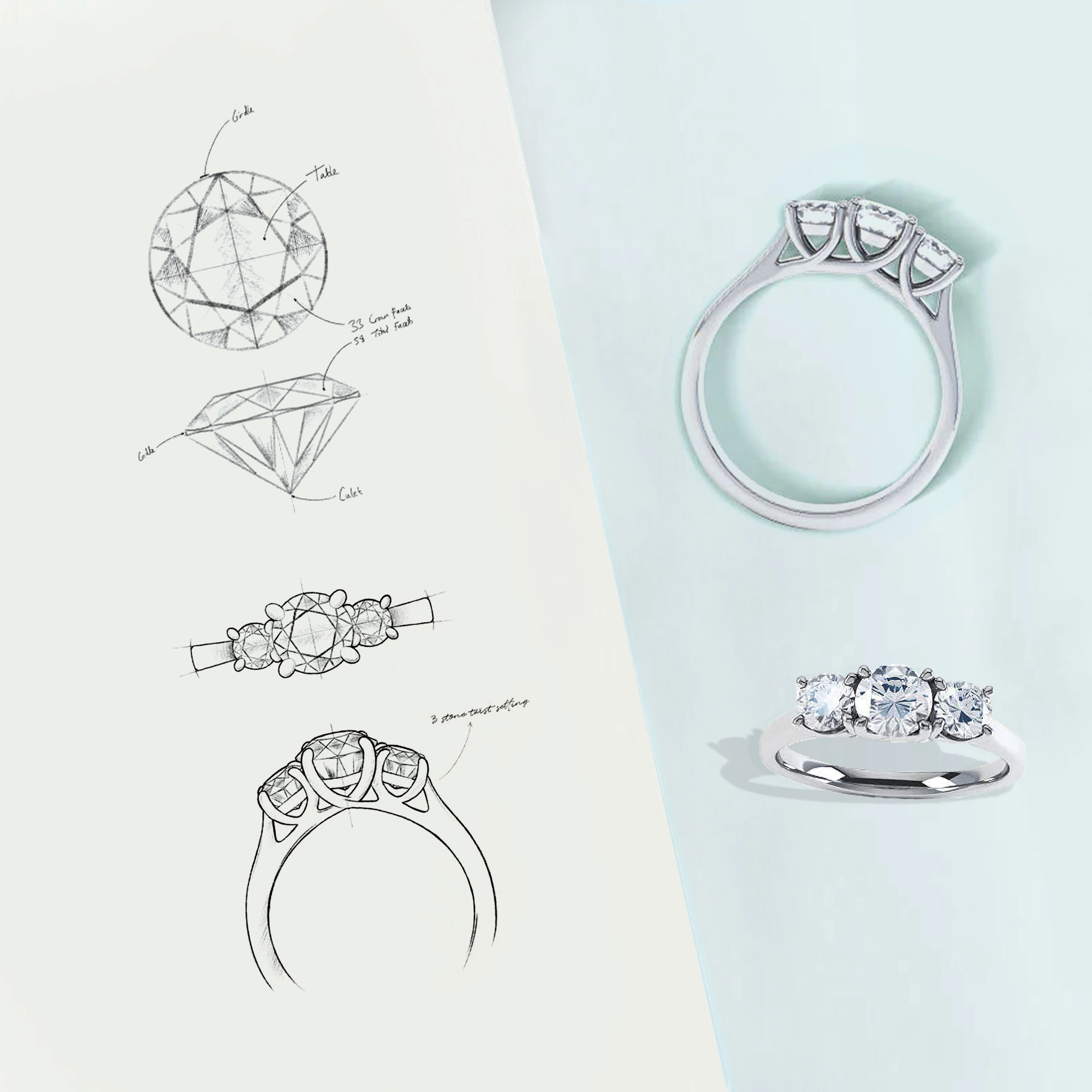 Custom Engagement Rings