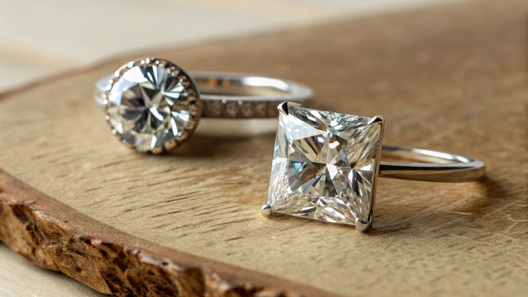Which is Better: Princess Cut or Round Diamond? Discover Your Ideal Choice Which is Better: Princess Cut or Round Diamond? Discover Your Ideal Choice