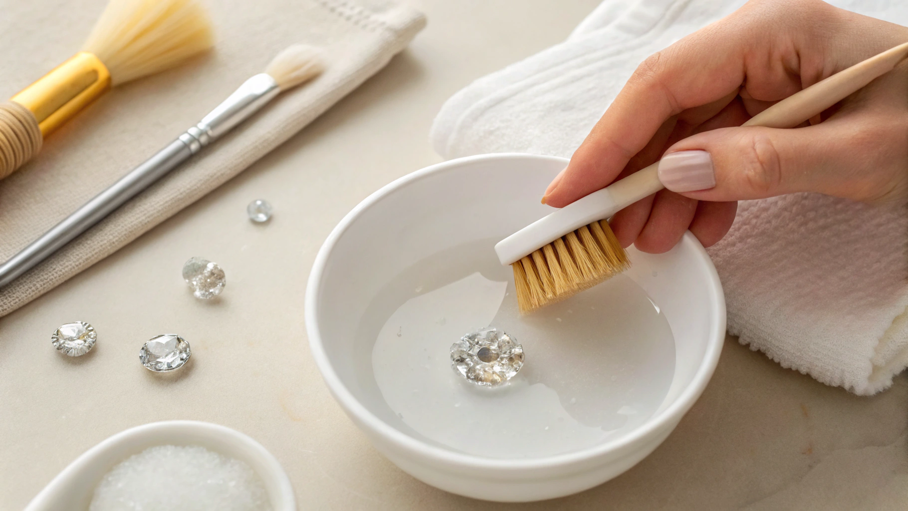 How to Clean a Lab-Grown Diamond at Home: A Comprehensive Guide How to Clean a Lab-Grown Diamond at Home: A Comprehensive Guide