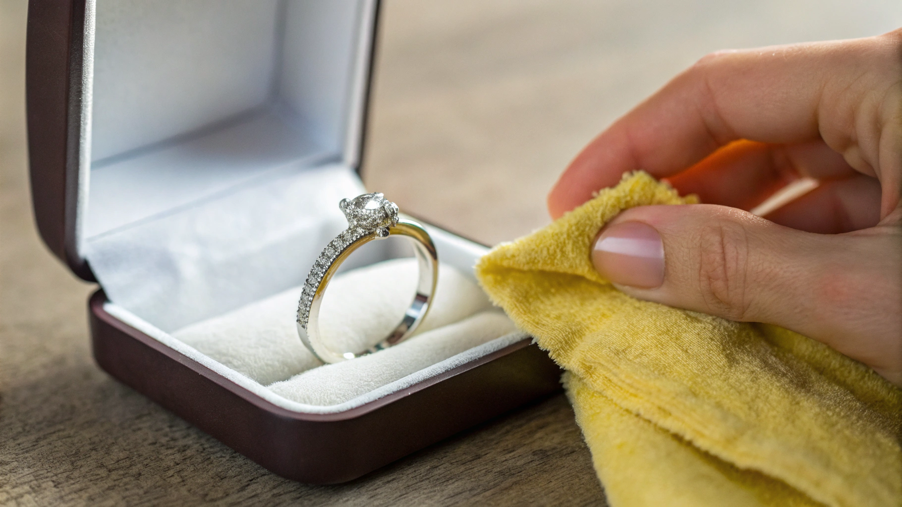 The Ultimate Guide on How to Clean Your White Gold Wedding Ring at Home The Ultimate Guide on How to Clean Your White Gold Wedding Ring at Home