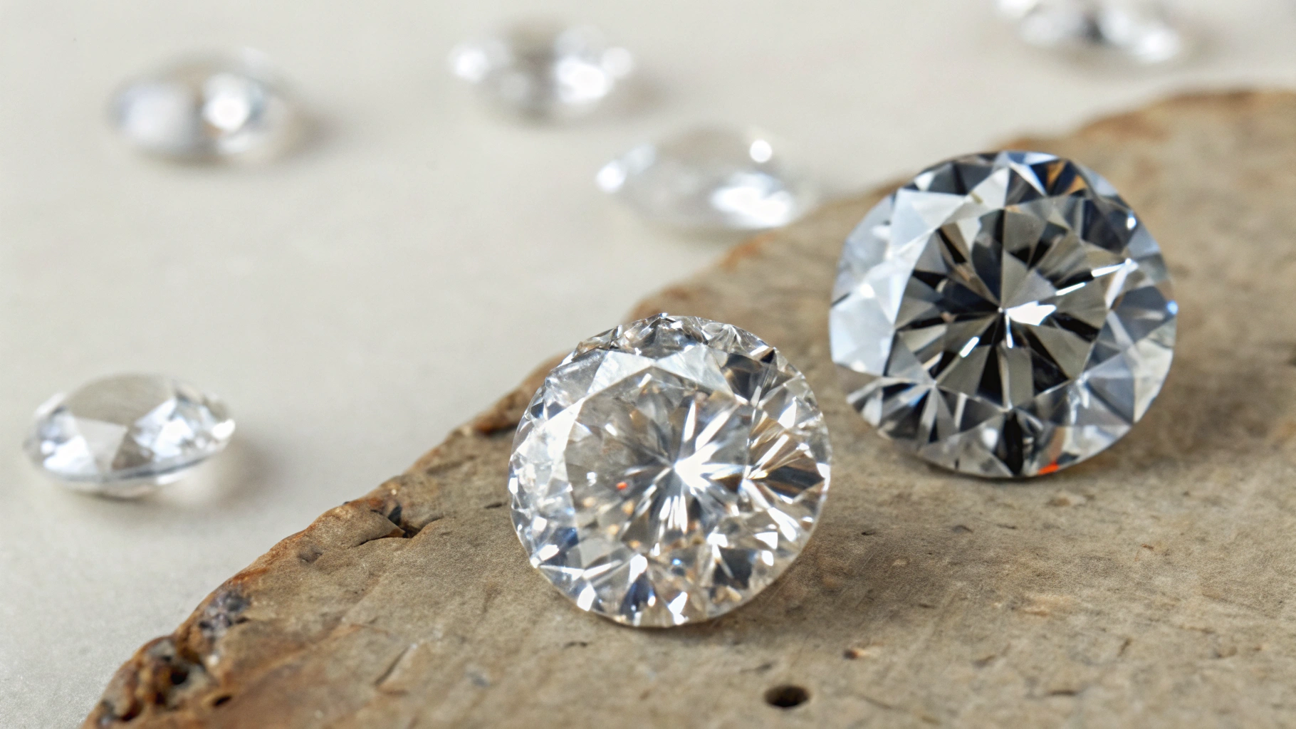 What's the Difference Between a Lab-Grown Diamond and a Natural Diamond? What's the Difference Between a Lab-Grown Diamond and a Natural Diamond?