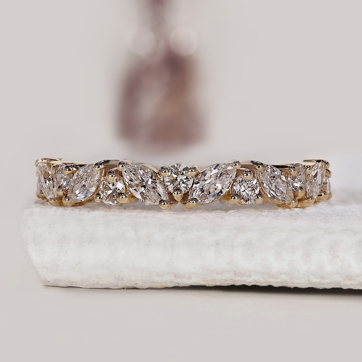 Semi Eternity Rings Image